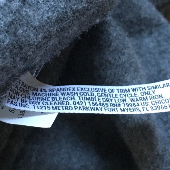 Soma Wknd size XXL hooded long gray cardigan - Picture 5 of 5